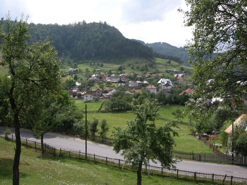 Rucar, teren intravilan 3214 mp cu deschidere 56 m in DN73